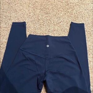 Lululemon navy leggings size 4